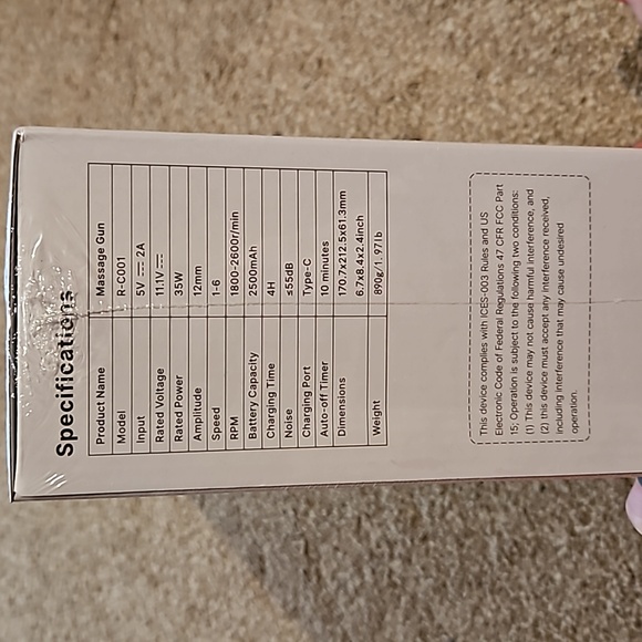 RENPHO R3 Power Massage Gun R-C001 NIB - Picture 3 of 4